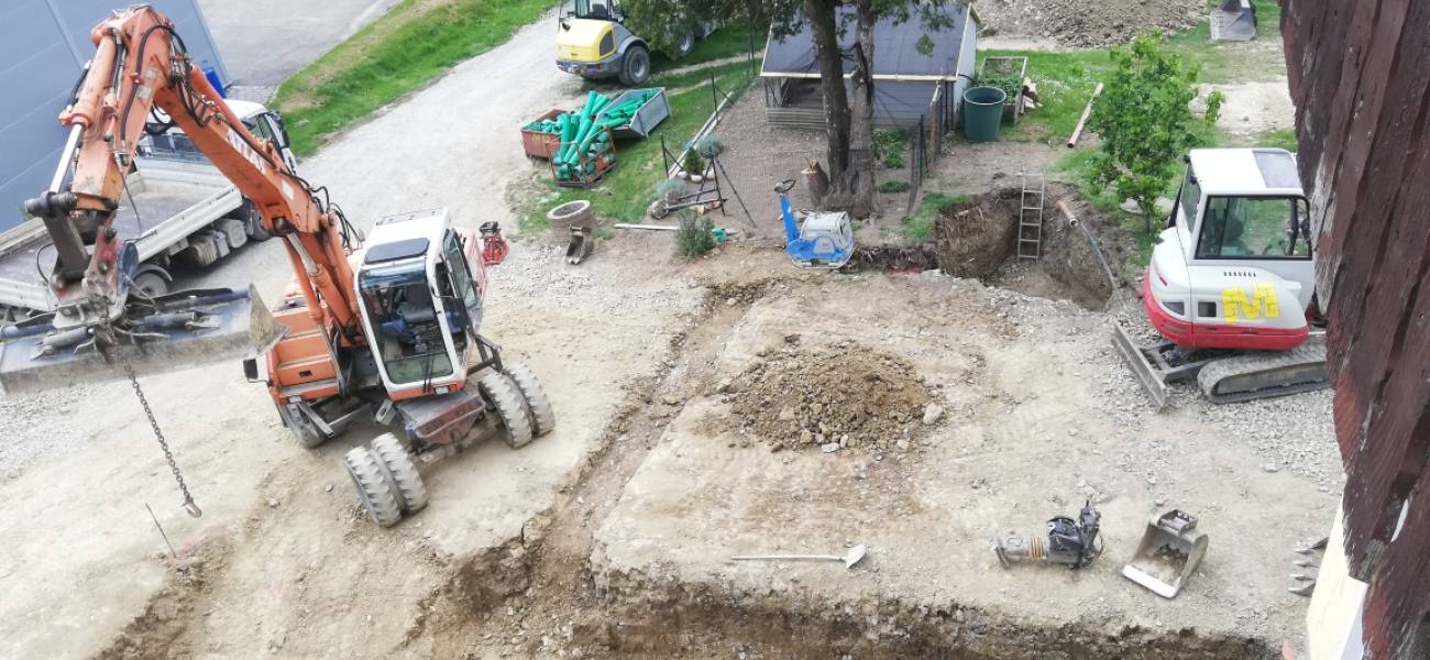 Wir erweitern unser Hotel...